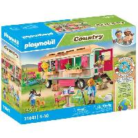 Univers Miniature - Habitation Miniature - Garage Miniature PLAYMOBIL 71441 Roulotte café boutique. Country La vie a la ferme. Des 4 ans