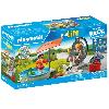 Univers Miniature - Habitation Miniature - Garage Miniature PLAYMOBIL 71476 StarterPack Maman et enfant avec fauteuil suspendu. My Life. 29 pieces. Des 4 ans