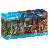 Univers Miniature - Habitation Miniature - Garage Miniature PLAYMOBIL 71485 Chevaliers et catapulte. Les chevaliers Novelmore. 54 pieces. Des 4 ans