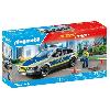 Univers Miniature - Habitation Miniature - Garage Miniature PLAYMOBIL 71729 Voiture police avec sirene et gyrophare