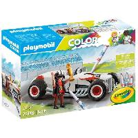 Univers Miniature - Habitation Miniature - Garage Miniature PLAYMOBIL Color : Voiture de course - PLAYMOBIL - Crée de nouvelles histoires a tes couleurs - Des 5 ans