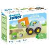 Univers Miniature - Habitation Miniature - Garage Miniature PLAYMOBIL Junior 71684 Pelleteuse. Pour bebe. Des 12 mois