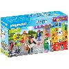 Univers Miniature - Habitation Miniature - Garage Miniature PLAYMOBIL - My Figures : Métiers - City Life - 5 ans - 58 pieces