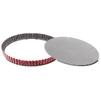 Ustensiles Patisserie TEFAL Delibake Moule a tarte 28 cm. Revetement antiadhésif. Haute qualité. Rouge J1641514