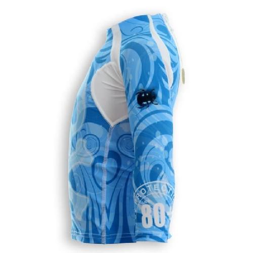 UVEA Teeshirt rashguard anti UV 80+ maillot manches longues INDIANA - Taille 2-4 ans - Imprime booo