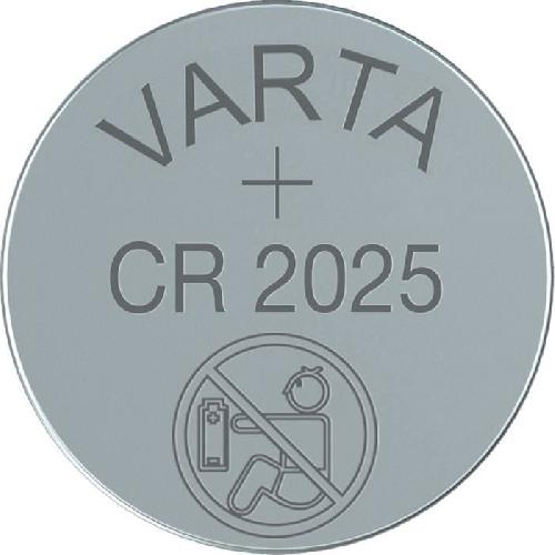 Piles VARTA Pack de 2 piles electroniques Lithium CR2025 3V
