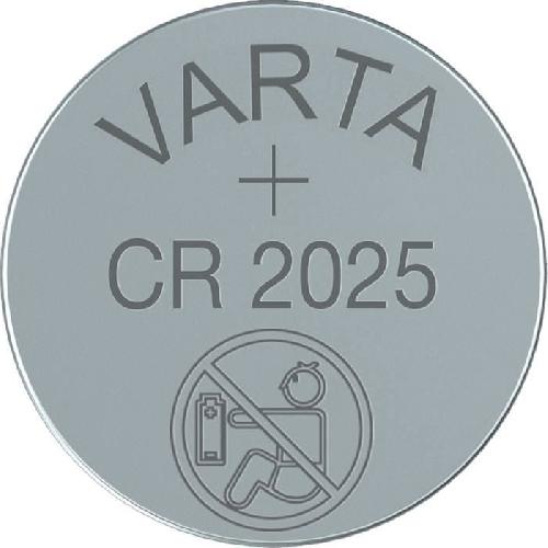 Piles VARTA Pack de 2 piles electroniques Lithium CR2025 3V x10