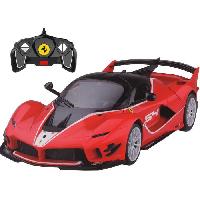 Vehicule - Engin Terrestre  A Construire Kit Montage Ferrari FXX K Evo - TURBO CHALLENGE - Voiture Telecommandee - Rouge - 1-18