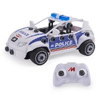 Vehicule - Engin Terrestre  A Construire MA VOITURE DE POLICE RC Meccano Junior