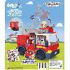 Vehicule Miniature Assemble - Engin Terrestre Miniature Assemble Bluey Le camion de Pompier de Bluey - Univers miniature - MOOSE TOYS - Des 3 ans