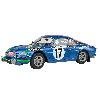 Vehicule Miniature Assemble - Engin Terrestre Miniature Assemble Voiture 1-18 Alpine A110 1600s Blue