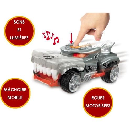 Vehicule Radiocommande Véhicule motorisé Hot Wheels Monster Action Hotweiler - Sons et lumieres - 23cm