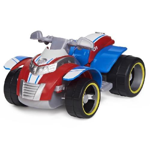Vehicule Miniature Assemble - Engin Terrestre Miniature Assemble Vehicule Pat' Patrouille avec figurine Ryder - 15 cm - PAW PATROL - Rouge