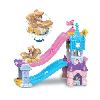 Vehicule Pour Circuit Miniature VTECH TUT TUT BOLIDES DISNEY PRINCESSES - CHATEAU - TOBOGGAN ENCHANTE -+ LE CARROSSE MARIAGE ENCHANTE DE CENDRILLON-