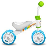Vehicule Pour Enfant Draisienne Baby Walker Skids Control - Cadre acier ergonomique - 4 roues PVC - Confortable et securise - Vert