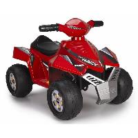 Vehicule Pour Enfant Feber Quad jouet électrique Racy 6V Rouge
