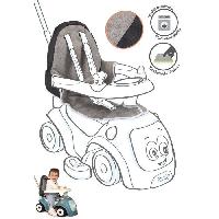 Vehicule Pour Enfant Housse de siege pour porteur Maestro - confortable et rembourrée - pour enfant a partir de 6 mois - gris et bleu