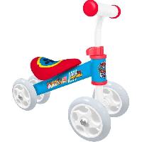 Vehicule Pour Enfant Porteur draisienne 4 roues - PAW PATROL - PAT PATROUILLE - Ma premiere Draisienne Baby Walker - Bleu et Rouge