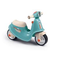 Vehicule Pour Enfant Porteur Scooter - Smoby - Bleu - Pour Bébé de 18 mois - Coffre a jouets sous le siege - L?64.5 x l34 x H47.5 cm
