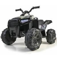 Vehicule Pour Enfant Quad électrique - FEBER - Boxer 12V - Noir - 3 ans et plus - 30 kg max - Frein automatique
