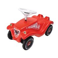 Vehicule Pour Enfant Smoby - Bobby Car - Porteur Classique Rouge - Attache remorque et Klaxon - Des 1 an