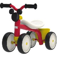 Vehicule Pour Enfant Smoby - Porteur 1er âge Mickey en métal - Rookie - Mixte - Rouge - 12 mois et plus