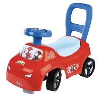 Vehicule Pour Enfant Smoby - Porteur auto enfant 2 en 1 - Spidey - Coffre sous la selle - Des 10 mois - Fabrication francaise