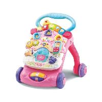Vehicule Pour Enfant Trotteur parlant 2 en 1 VTECH - Super Trotteur - Rose pour bébé de 9 a 36 mois