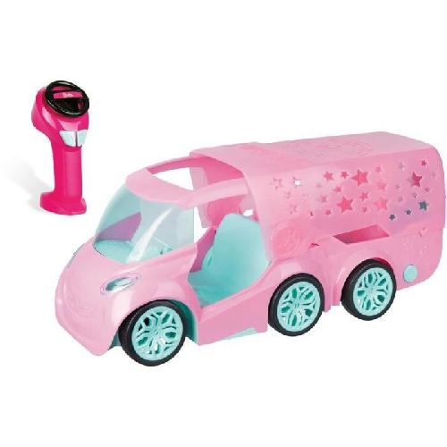 Vehicule - Engin Terrestre  A Construire Véhicule radiocommandé - Barbie DJ Express Deluxe - Sons et lumieres - 50cm
