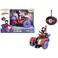 Vehicule Radiocommande Marvel - Voiture Telecommandee - 17cm - Figuirne incluse - Des 3 ans