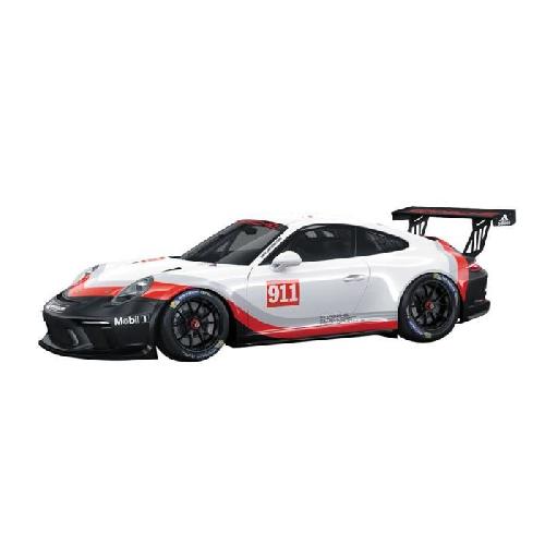 Vaisseau Spatial Miniature Vehicule radiocommande Porsche 911 GT3 Cup MONDO MOTORS 1-14eme avec effets lumineux