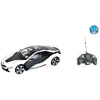 Vehicule Radiocommande Voiture télécommandée BMW I8 1:18 - MONDO - Blanc ou Noir - Commande Full Fonction - Vitesse 9 km/h
