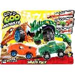 Vehicules miniatures - MOOSE TOYS - GOO MOBILES - TURBO TYGER VS RUMBLER JAW