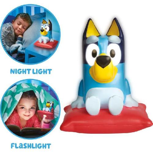 Veilleuse et lampe torche GoGlow Buddy BLUEY - MOOSE TOYS - 2-en-1 - Durable - Sécurisé