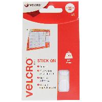 Velcro Pastilles Adhesives D16mm 16pcs Blanc Velcro Pastilles Adhesives D16mm 16pcs Blanc
