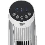 Ventilateur Ventilateur colonne BEKO EFW6000WS - 45 W - 3 niveaux de vitesse. silencieux. ecran LCD - Avec minuteur et telecommande