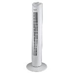 Ventilateur Ventilateur colonne OCEANIC - 45W - Hauteur 81 cm - 3 vitesses - Oscillant - Minuterie - Blanc