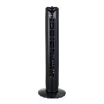 Ventilateur Ventilateur colonne OCEANIC - 45W - Hauteur 81 cm - 3 vitesses - Oscillant - Minuterie - Noir