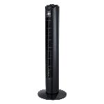 Ventilateur Ventilateur colonne OCEANIC - 45W - Hauteur 81 cm - 3 vitesses - Oscillant - Minuterie - Noir