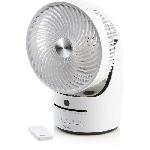 Ventilateur de table - DOMO - DO8148 - 45 W - Blanc - 3 vitesses - Oscillation 360°