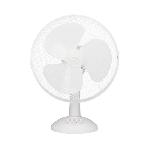 Ventilateur Ventilateur de table OCEANIC - 40W - Diametre 30 cm - 3 vitesses - Oscillant - Blanc