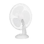 Ventilateur Ventilateur de table OCEANIC - 40W - Diametre 30 cm - 3 vitesses - Oscillant - Blanc