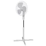 Ventilateur Ventilateur sur pied OCEANIC - 45W - Diametre 40 cm - Hauteur réglable - Oscillation - Blanc