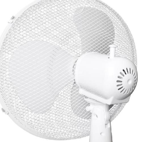 Ventilateur Ventilateur sur pied OCEANIC - 45W - Diametre 40 cm - Hauteur réglable - Oscillation - Blanc