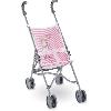 Vetement - Accessoire Poupon Accessoire poupon - COROLLE - Poussette canne rose pour poupon 30. 36 et 42cm - Des 3 ans