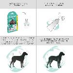 Antiparasitaire - Pipette - Lotion - Collier - Pince - Spray -shampoing - Crochet Tique VETOCANIS Pipettes Anti Puces. Tiques. Moustiques. pour Chien 10-20 kg - x4