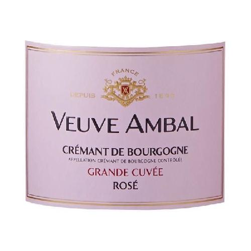 Petillant - Mousseux Veuve Ambal Grande Cuvée - Crémant de Bourgogne Rosé