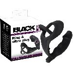 Vibromasseur Anal avec Anneaux pour Penis