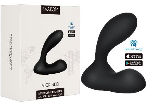 Plugs et godes Anal Vibromasseur de Prostate Connecte Vick Neo