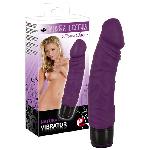 Vibromasseurs Vibromasseur en forme de penis veine - Violet - 20cm